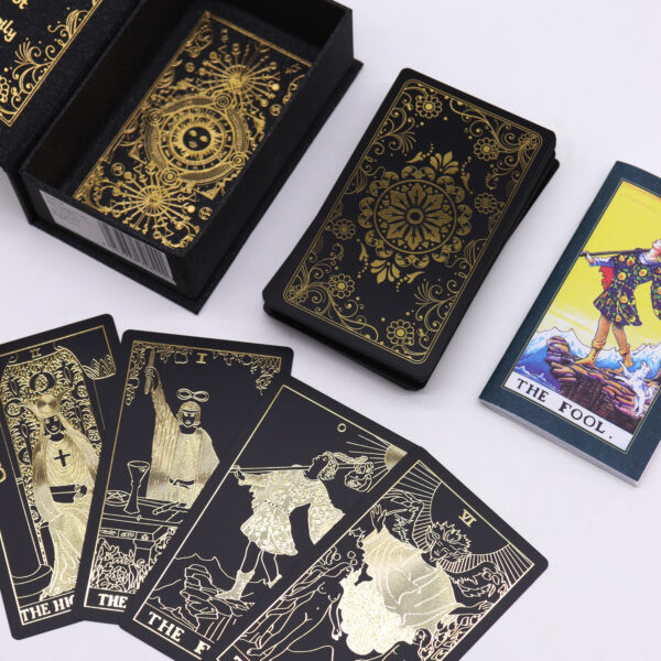 Gold Foil Tarot - Let the Magic Begin - Gift Box - Image 3