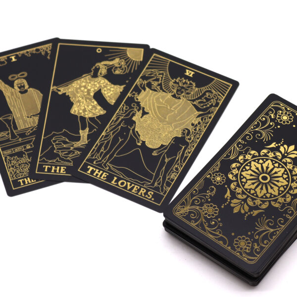 Gold Foil Tarot - Let the Magic Begin - Gift Box - Image 2