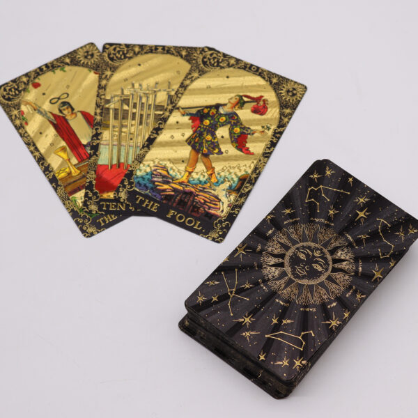 Gold Foil Tarot - Let the Magic Begin - Gift Box (multicolour) - Image 2