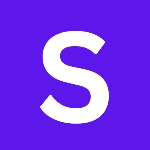 Purple square image with the letter S inside.