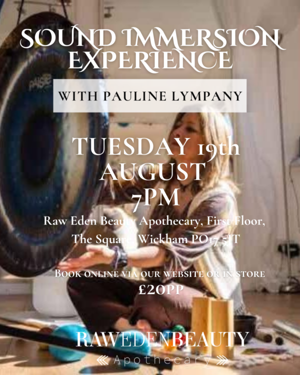 Sound Immersion Session with Pauline Lympany