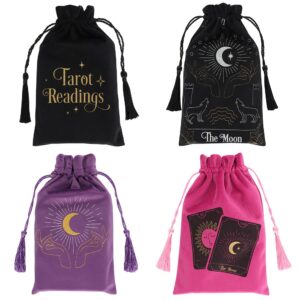 Black Moon Tarot Card Pouch