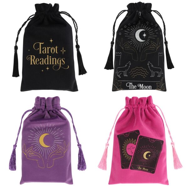Black Moon Tarot Card Pouch